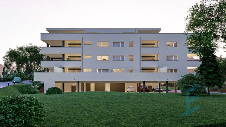 Spacious flats on plans of 3 ½ rooms in the centre of Riddes